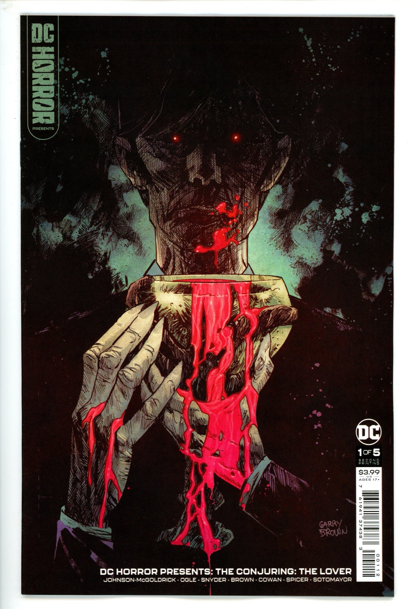 DC Horror Presents the Conjuring the Lover 1 2nd Print (2021)