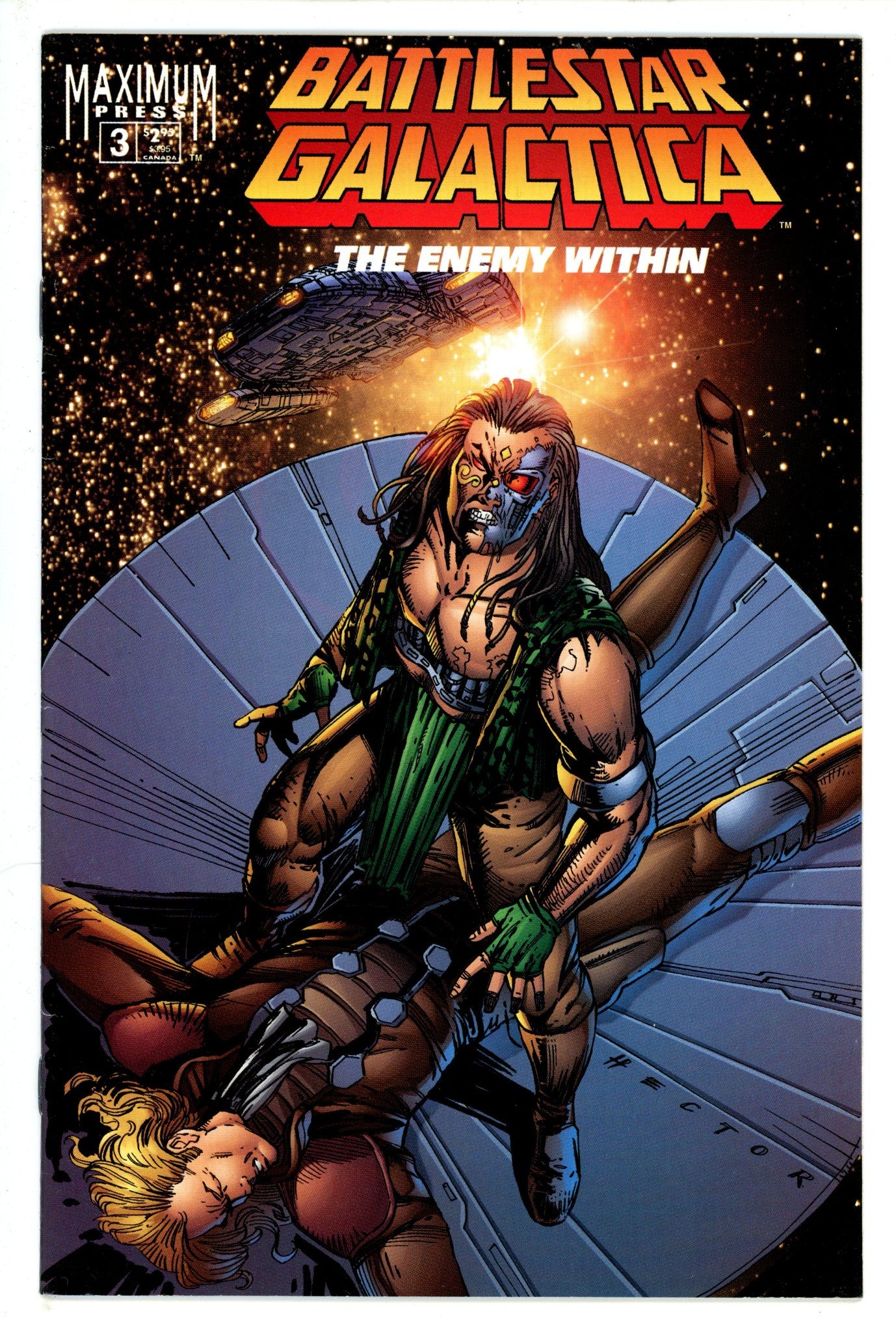 Battlestar Galactica: The Enemy Within 3 Gomez Variant (1996)