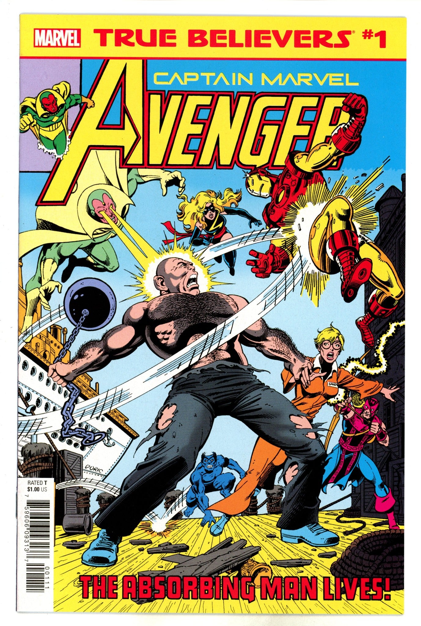 True Believers: The Criminally Insane - Absorbing Man 1