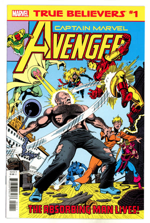 True Believers: The Criminally Insane - Absorbing Man 1