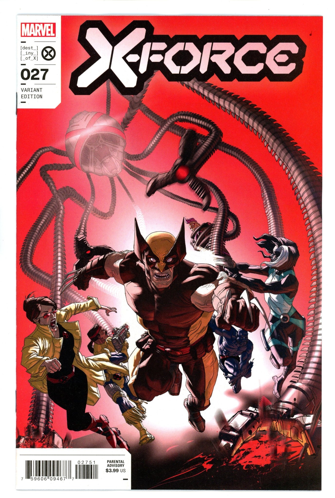 X-Force Vol 6 27 Woods Variant (2022)