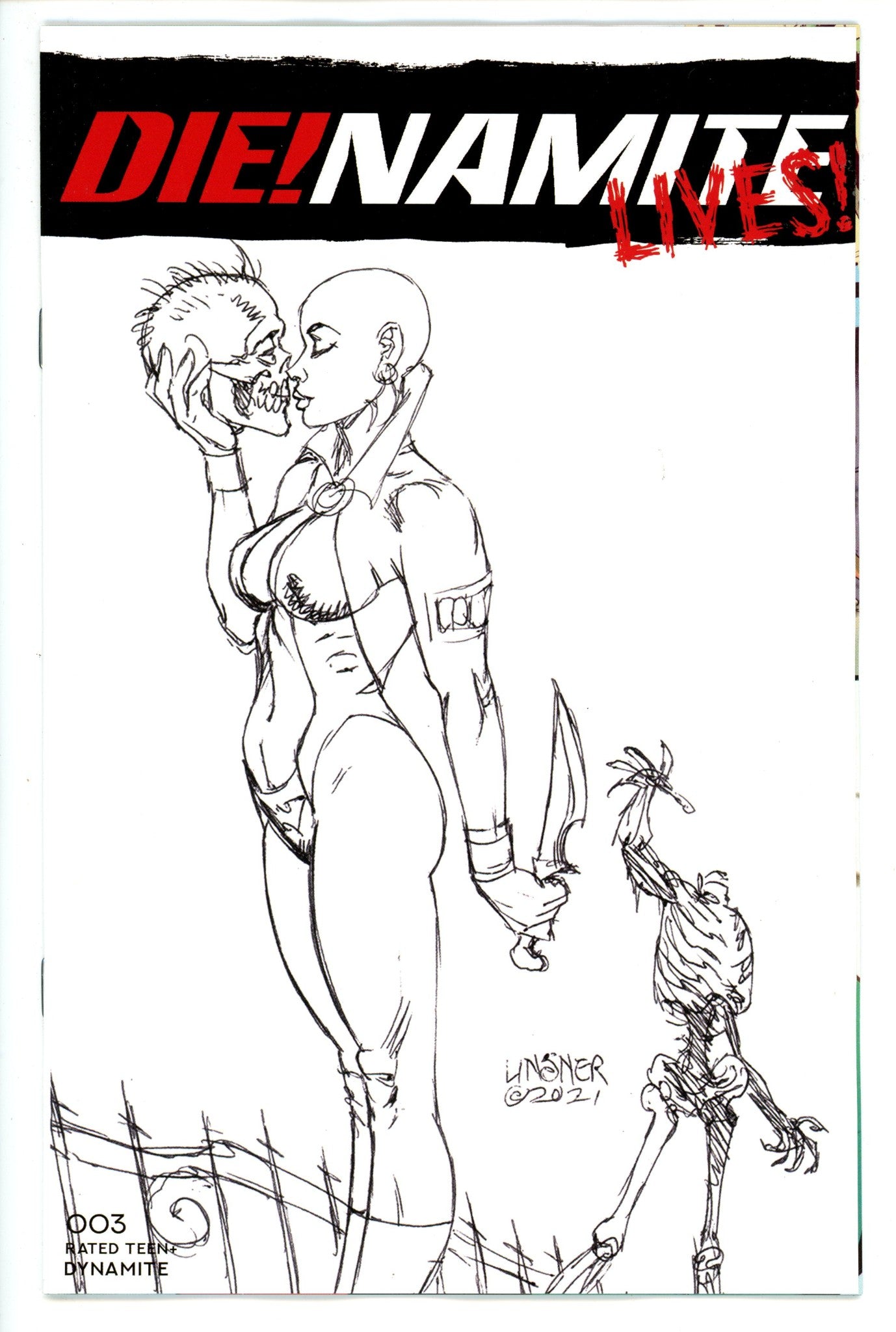 DIE!namite Lives 3 Linsner Variant