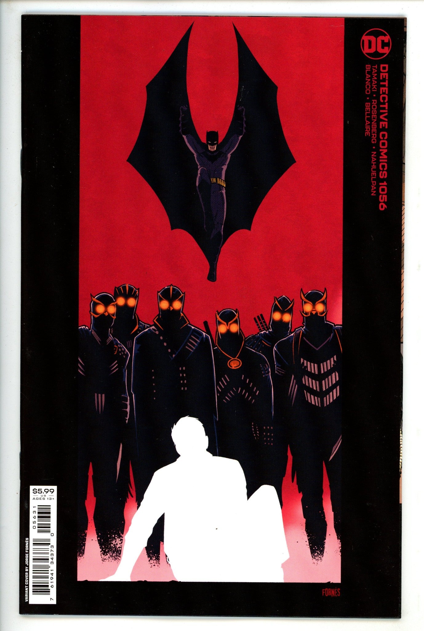 Detective Comics Vol 3 1056 Fornes Variant NM