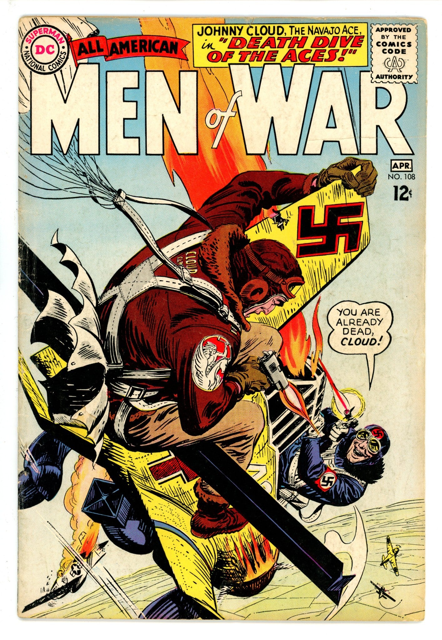 All-American Men of War 108 VG