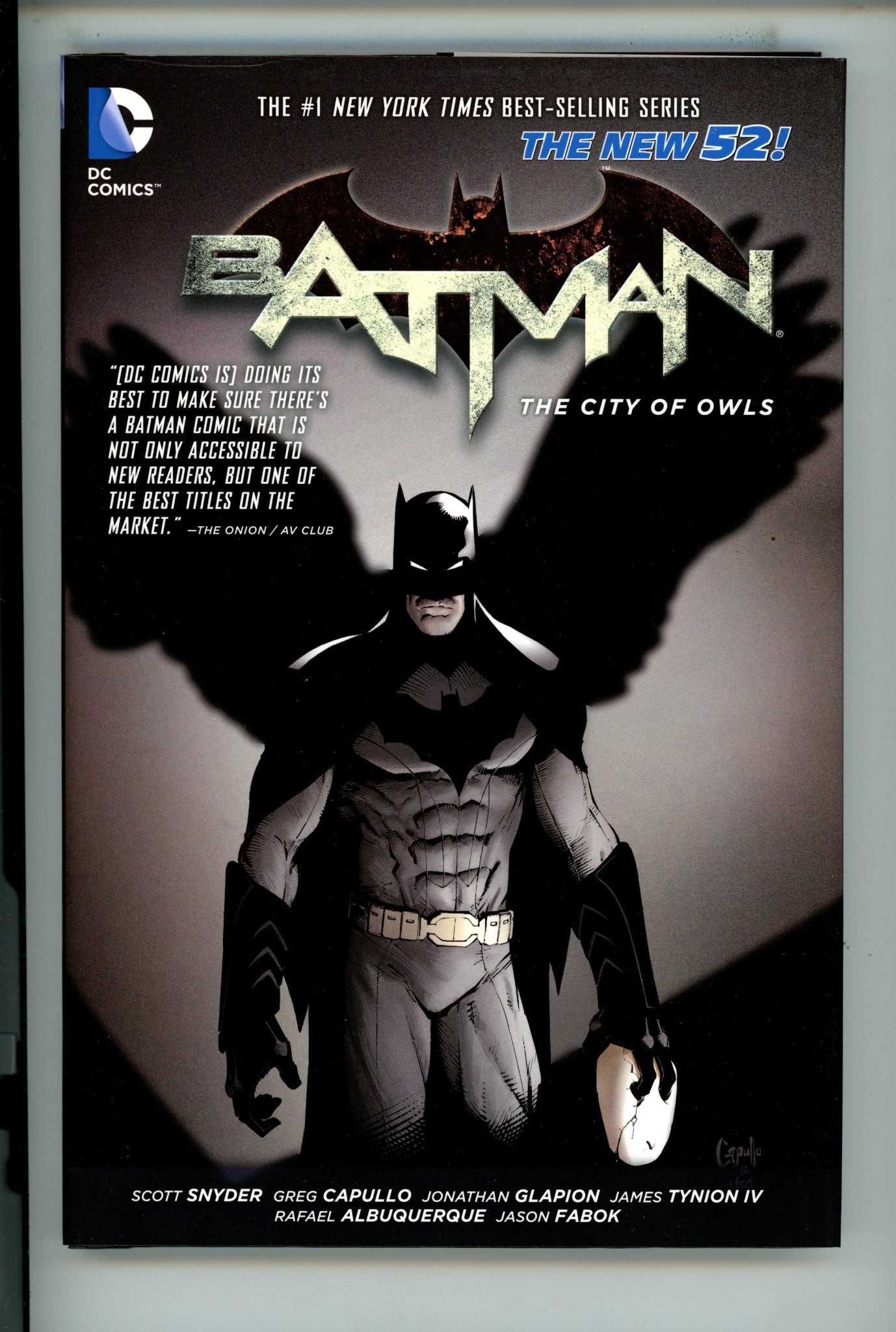 Batman Vol 2 the City of Owls HC
