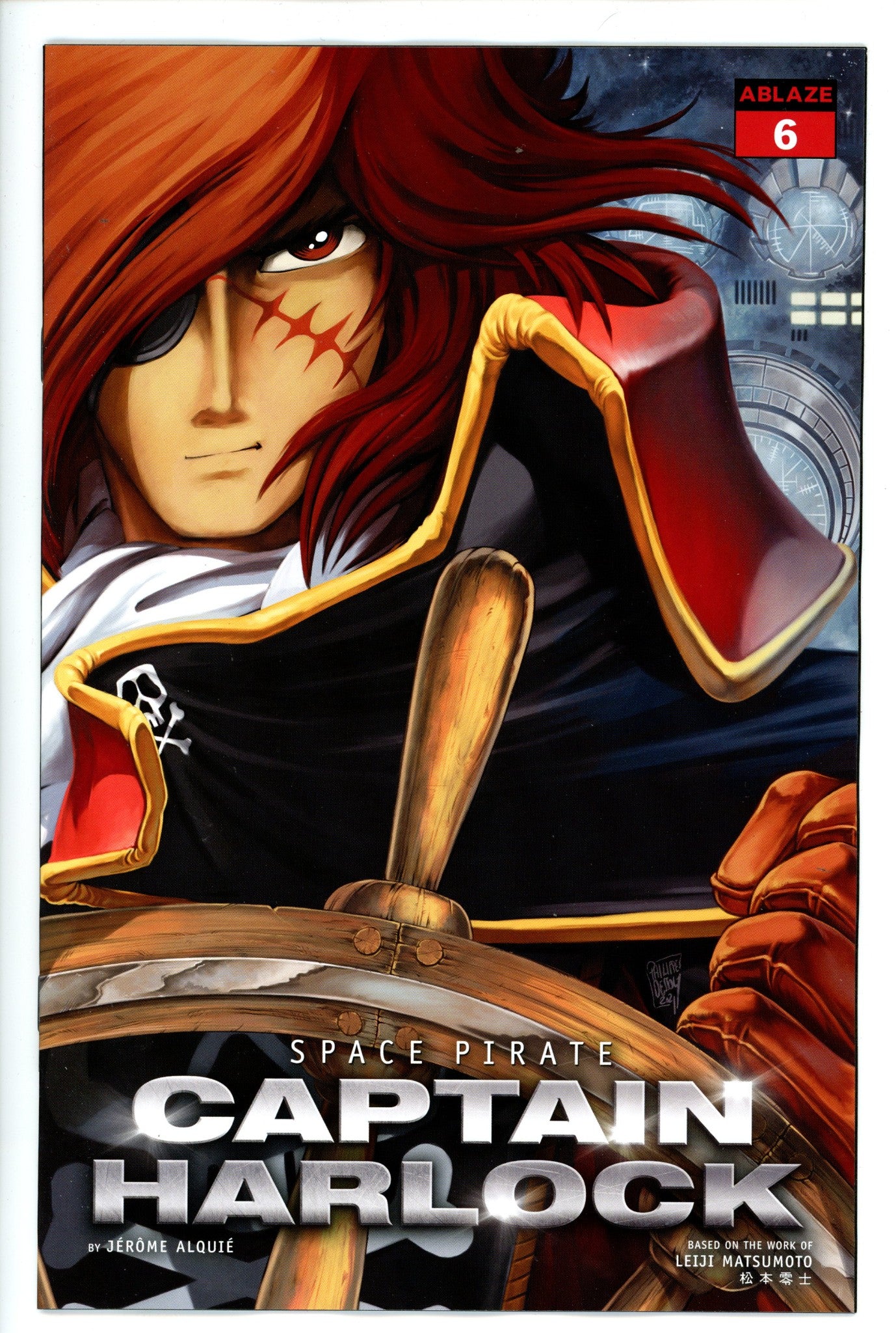 Space Pirate Captain Harlock 6 Dessoly Variant (2021)