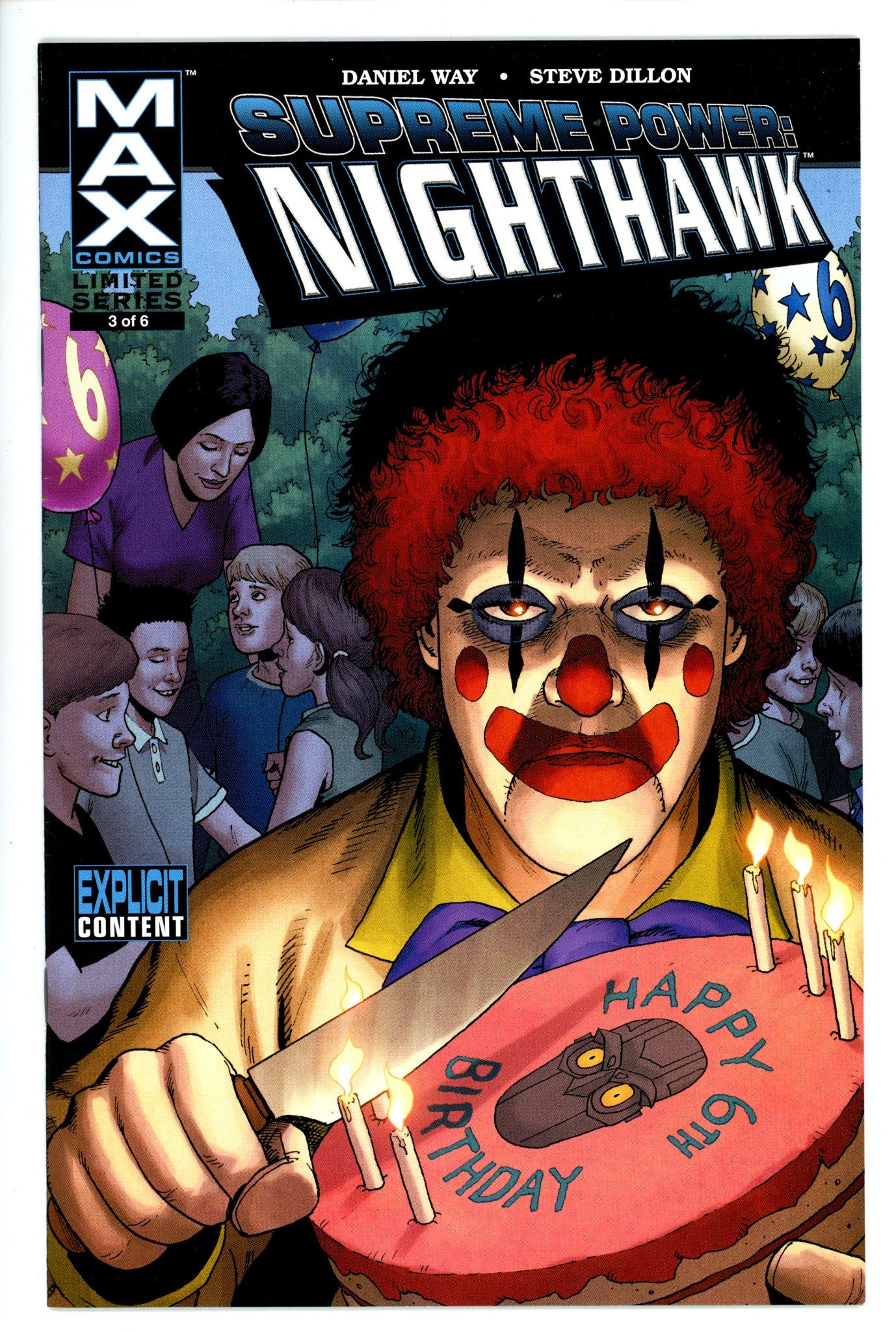 Supreme Power Nighthawk 3-Max Comics-CaptCan Comics Inc