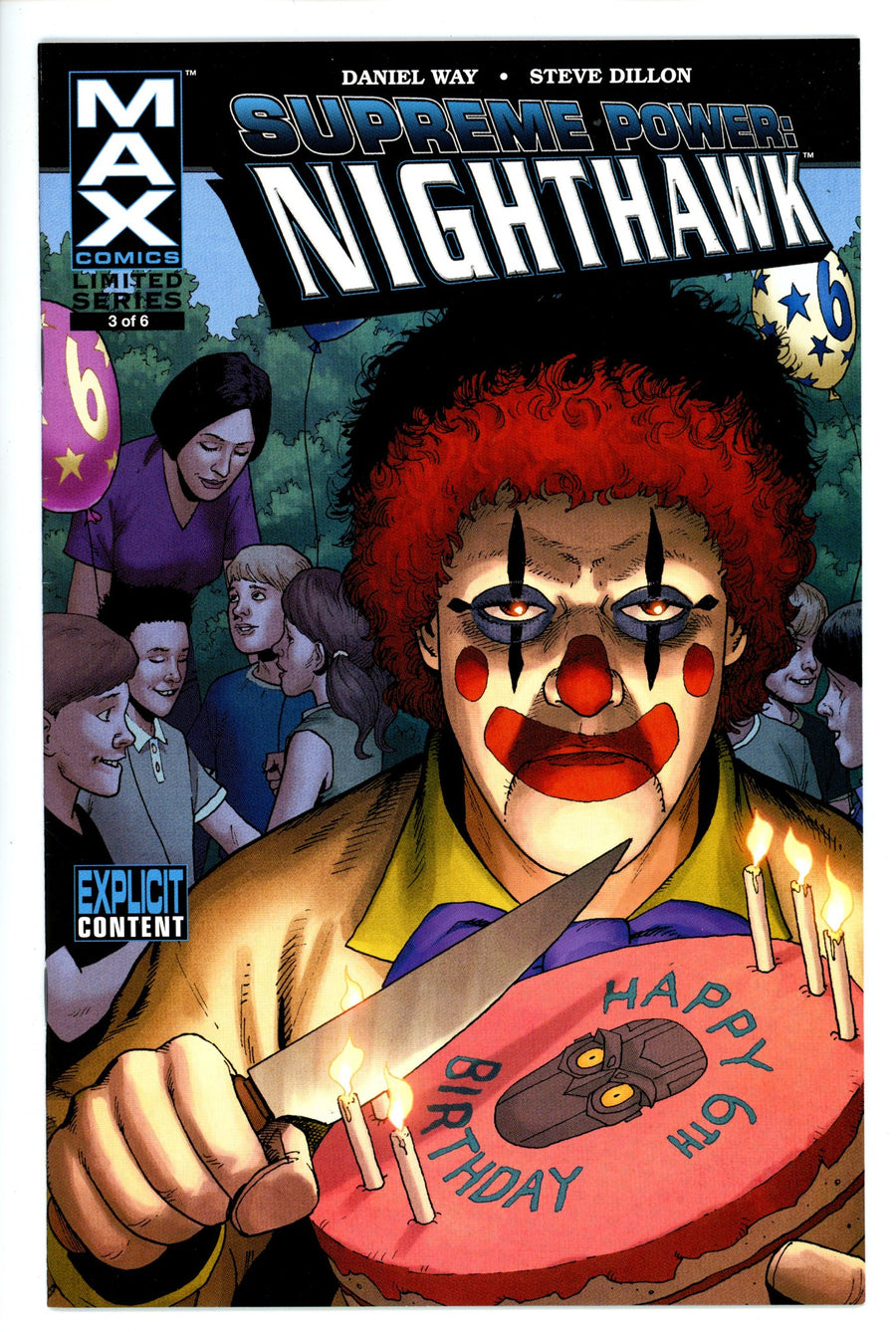 Supreme Power Nighthawk 3-Max Comics-CaptCan Comics Inc