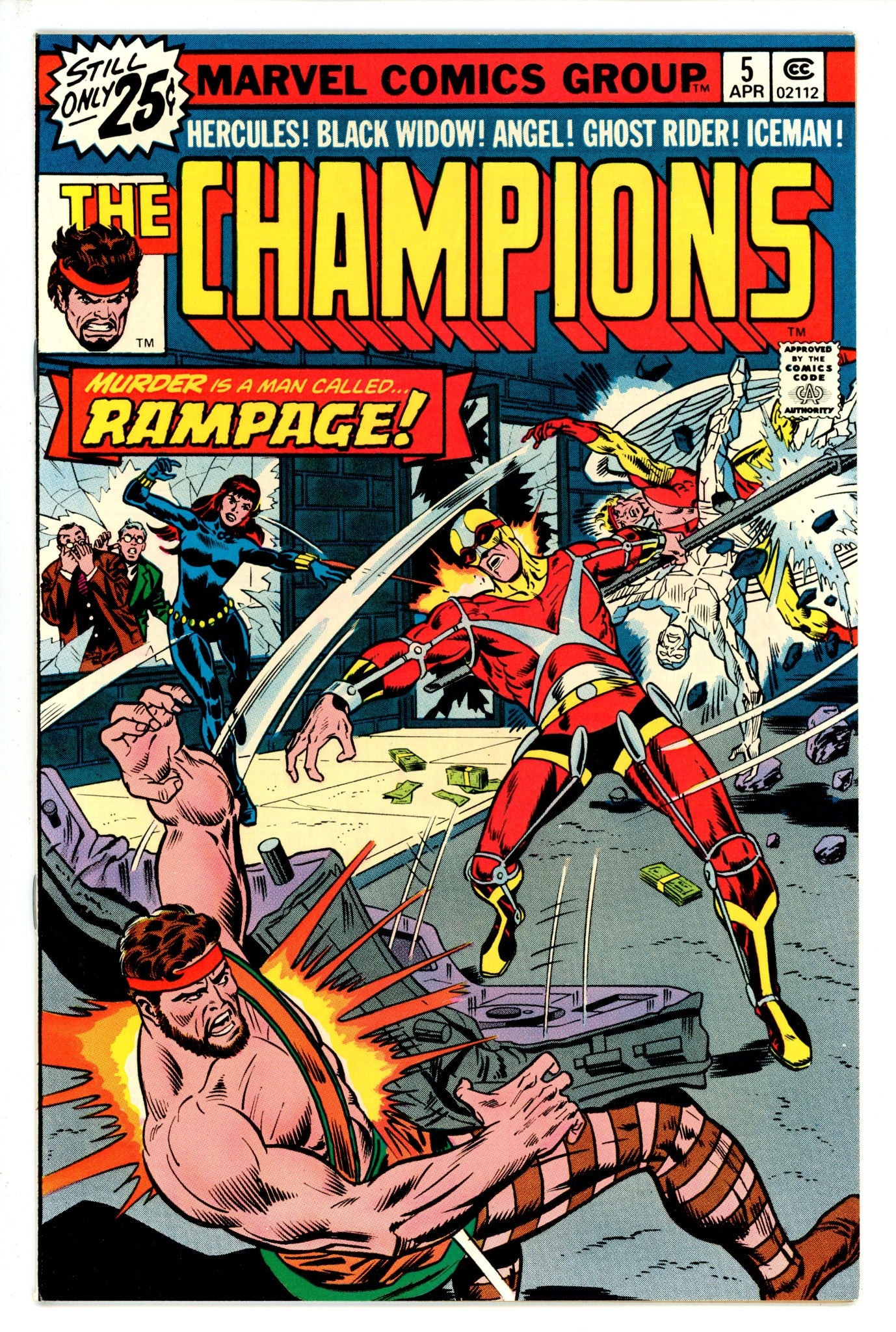The Champions Vol 1 5 NM- (1976)
