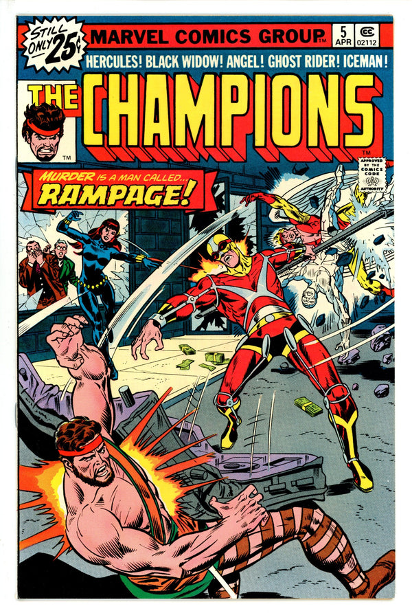 The Champions Vol 1 5 NM- (1976)