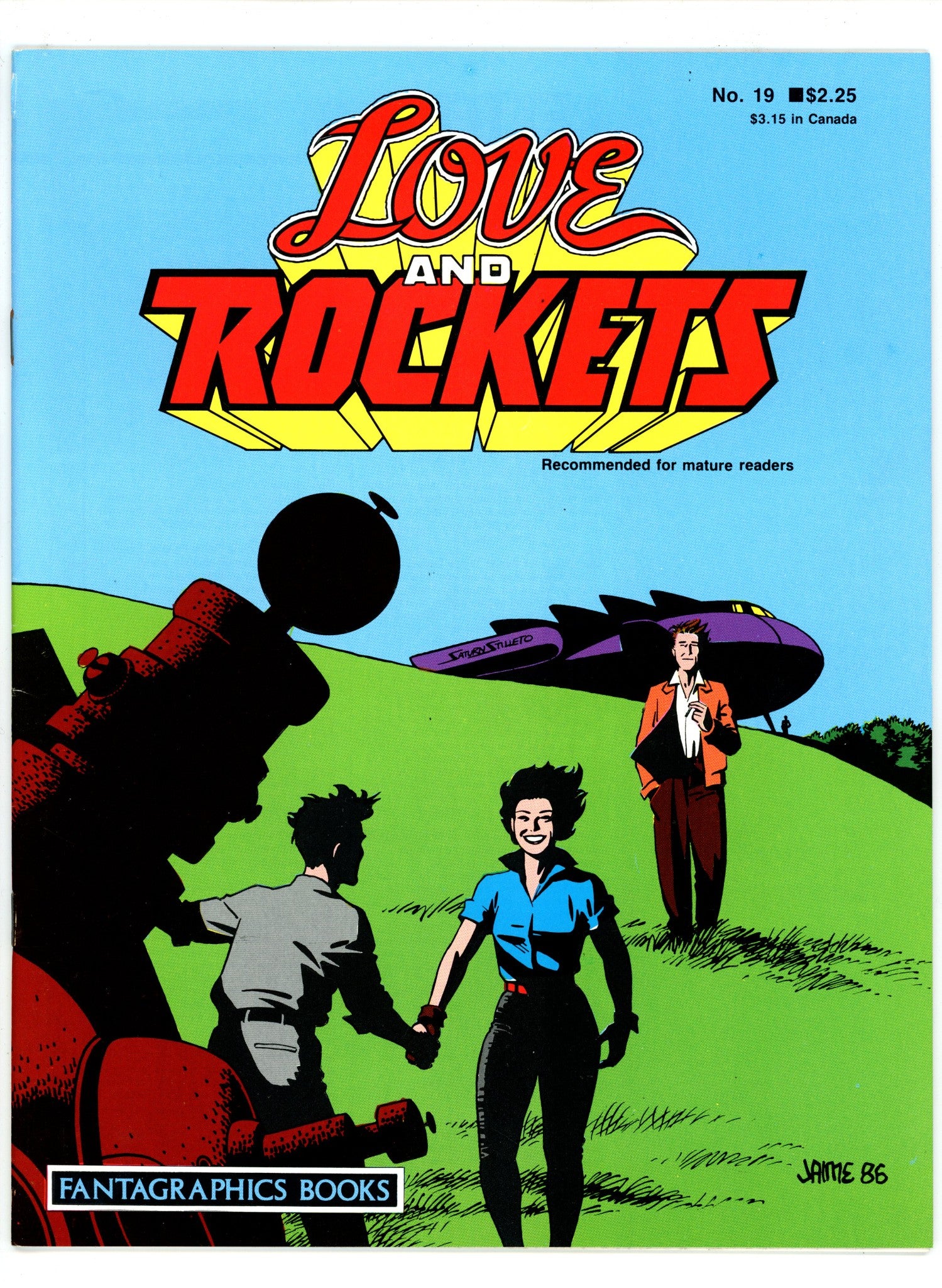 Love and Rockets 19 VF (1987)