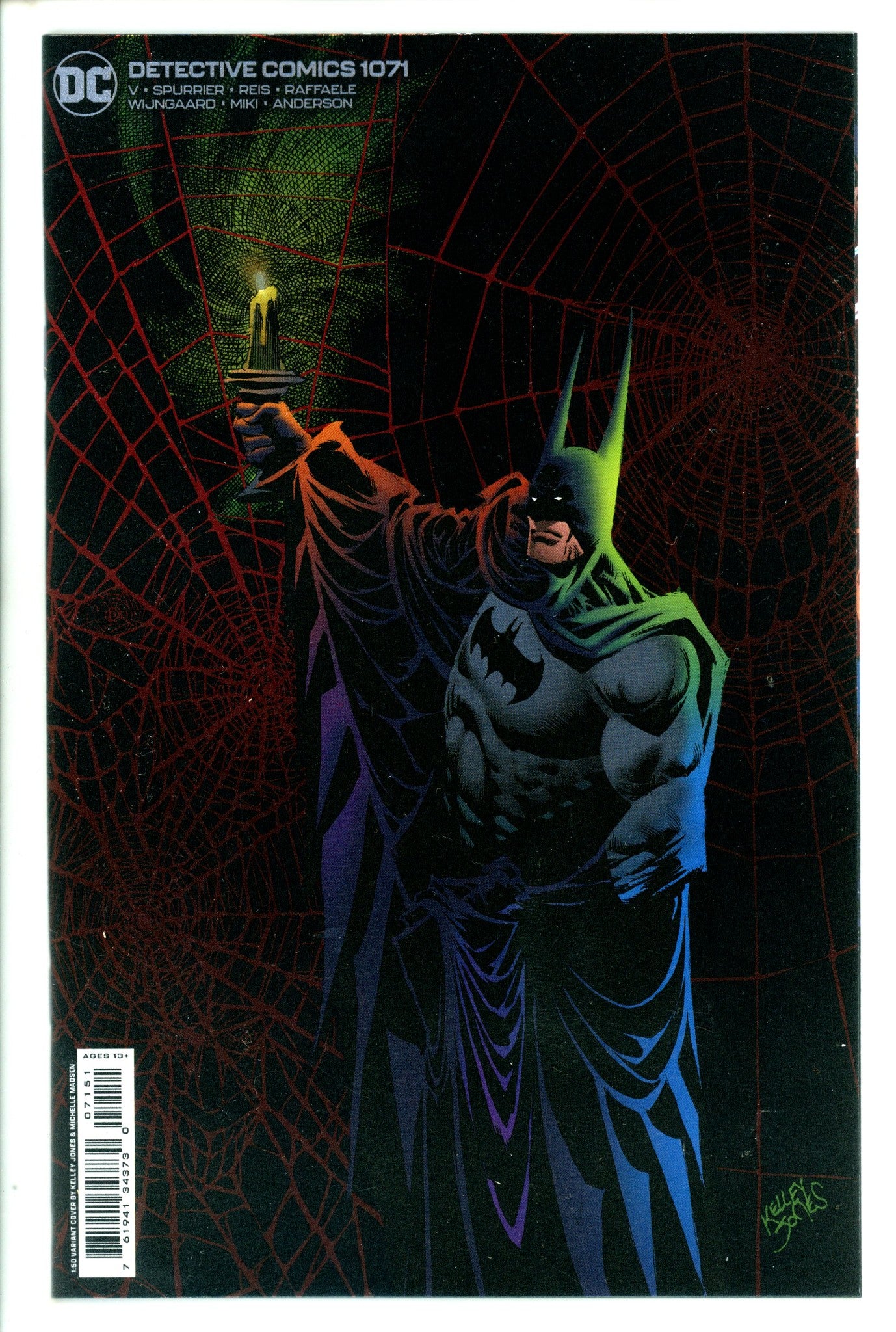 Detective Comics Vol 3 1071 Jones Foil Incentive Variant NM (2023)