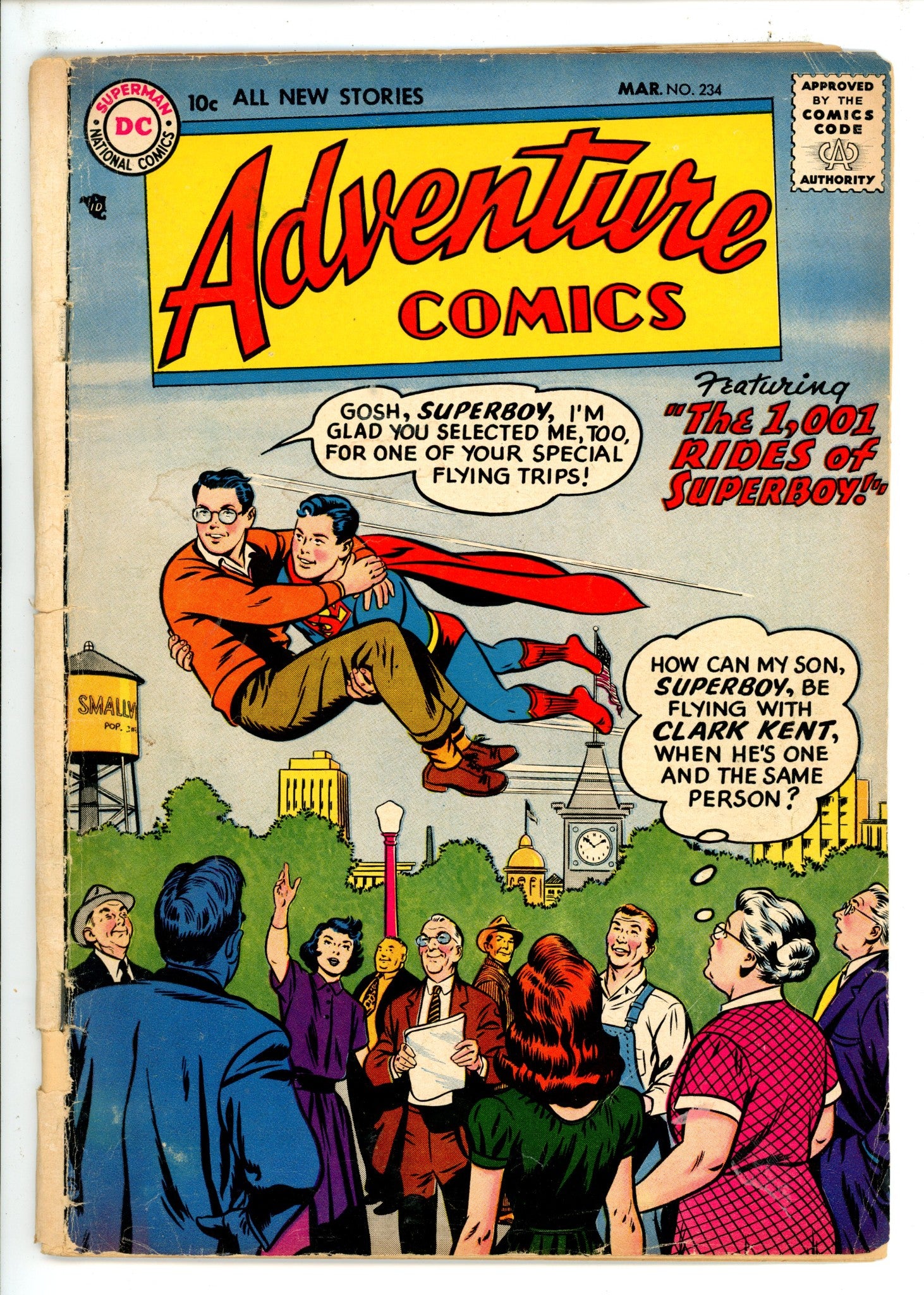 Adventure Comics Vol 1 234 GD-