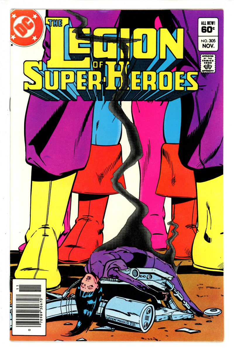 The Legion of Super-Heroes Vol 2 305 Newsstand (1983)