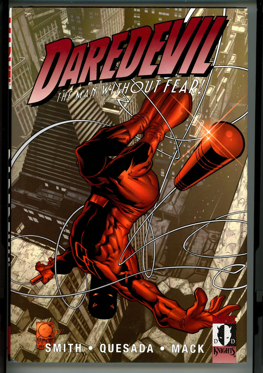 Daredevil the Man Without Fear Signed Quesada HC