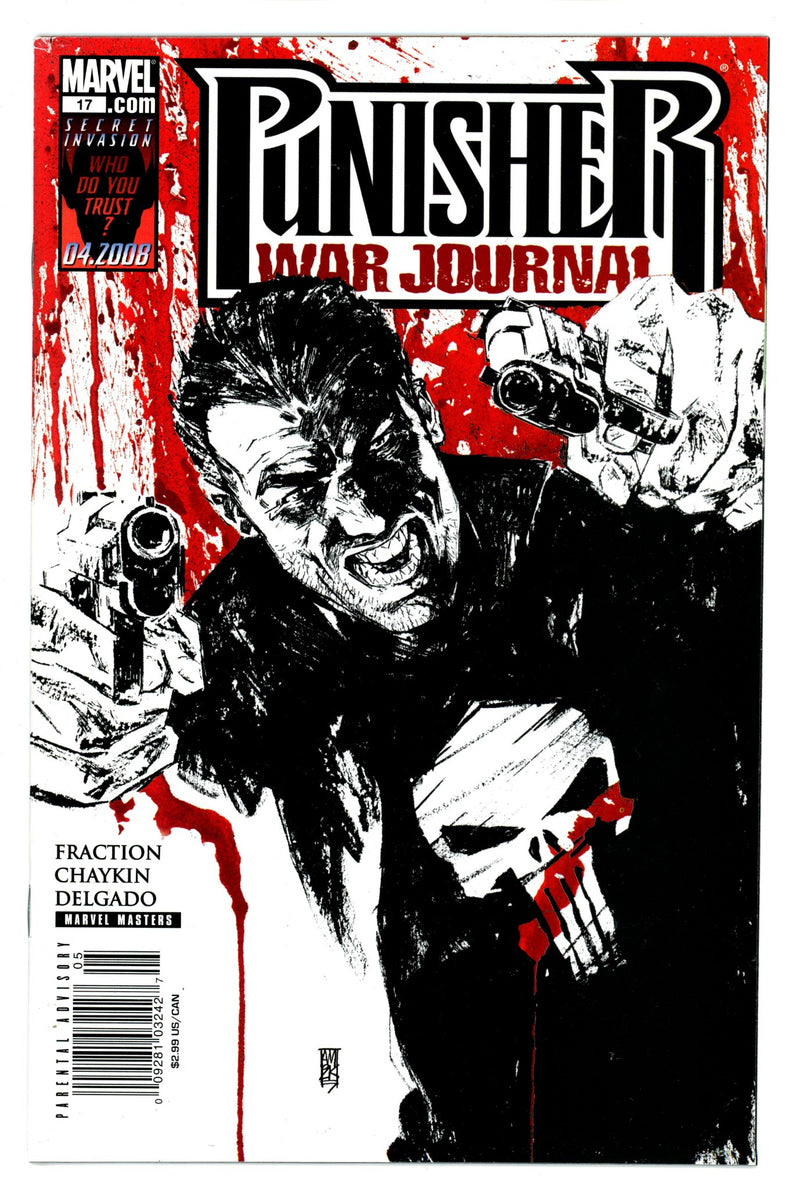 Punisher War Journal Vol 2 17 Newsstand VF-