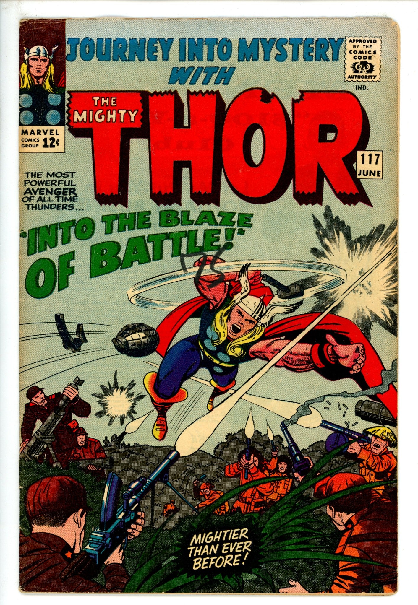 Journey into Mystery Vol 1 117 FN (1965)