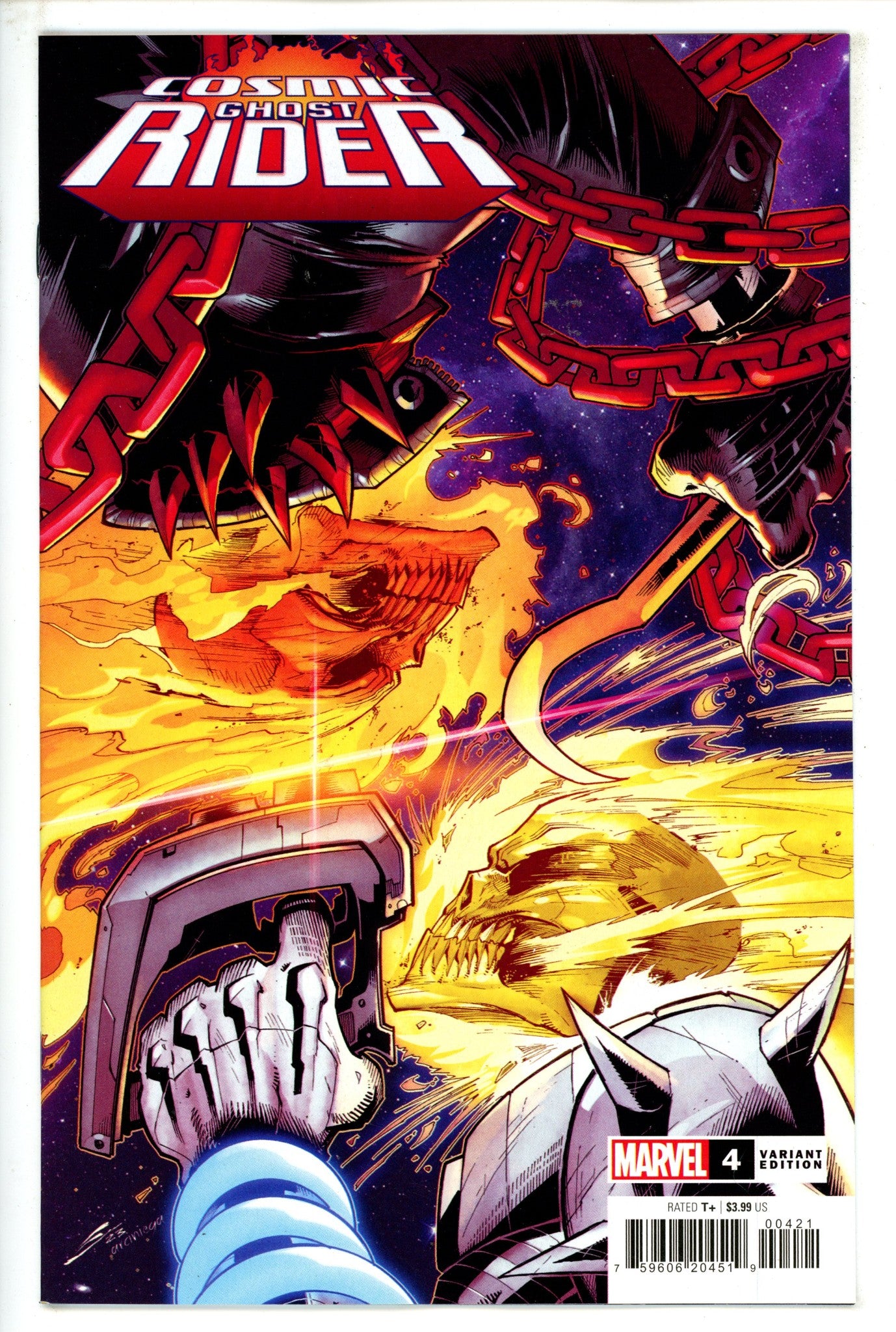 Cosmic Ghost Rider 4 Sandoval Variant (2023)