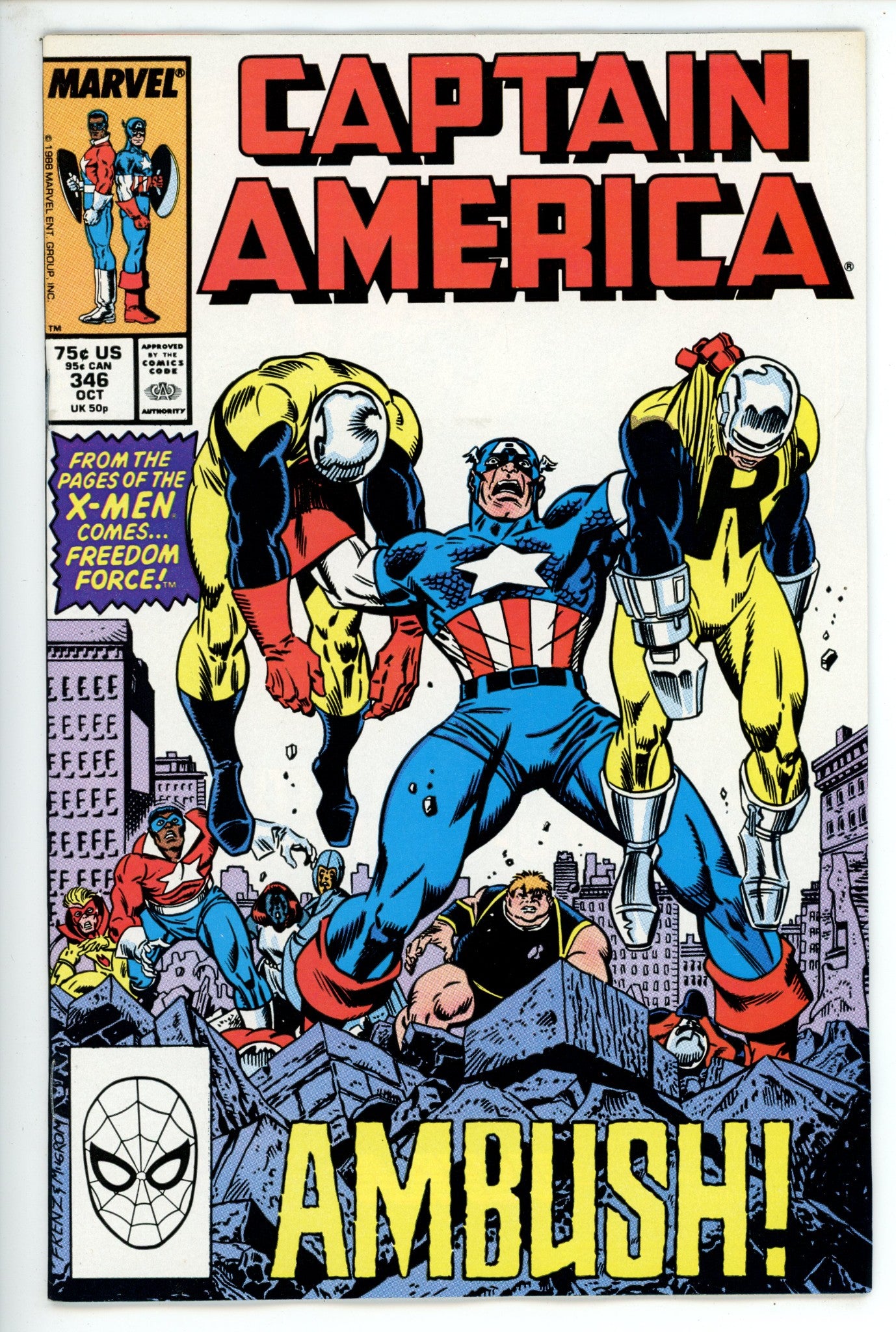 Captain America Vol 1 346