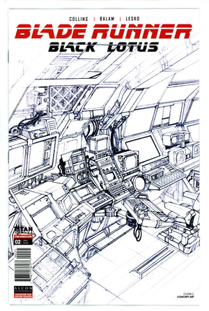 Blade Runner Black Lotus 2 Concept Art Variant (2022)