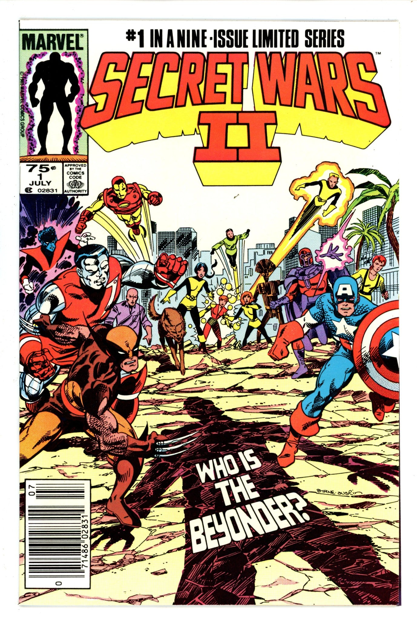 Secret Wars II 1 Newsstand NM