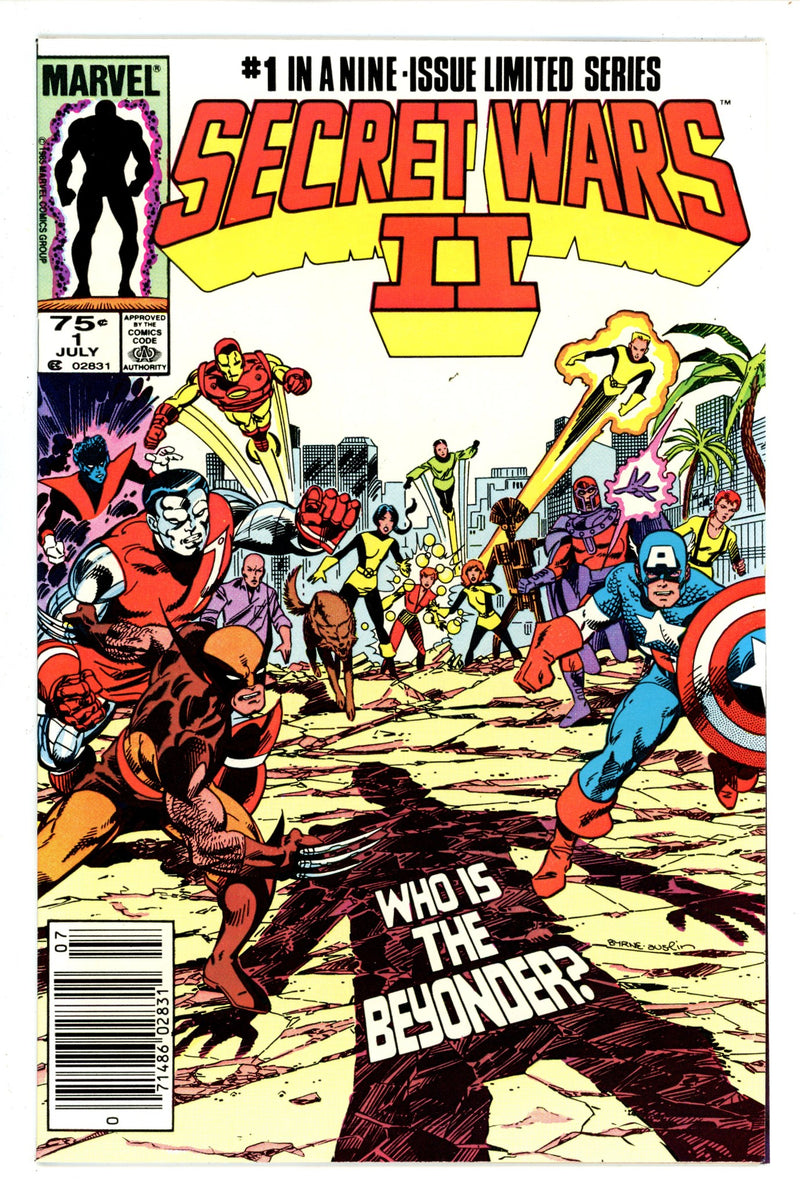 Secret Wars II 1 Newsstand NM