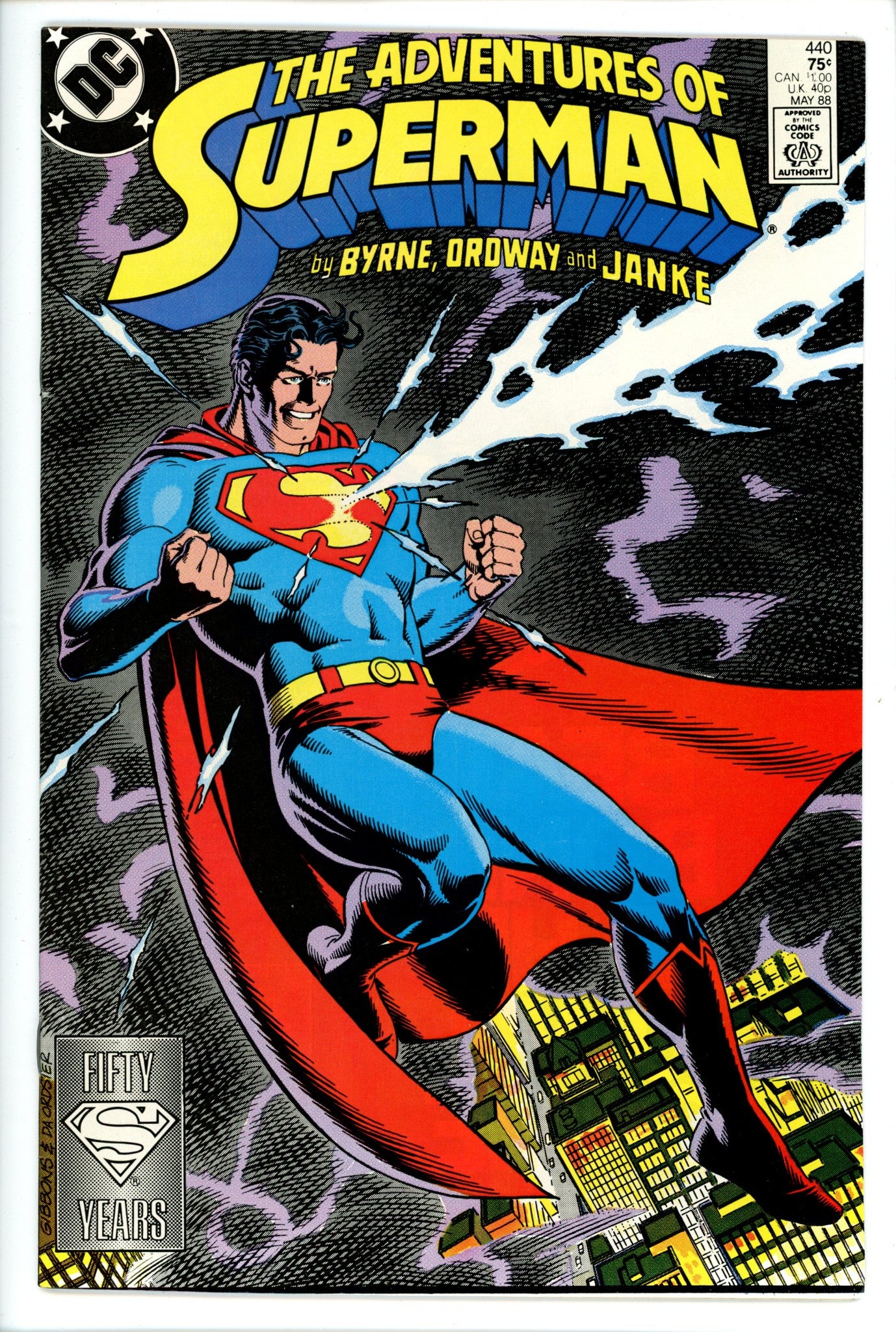 Adventures of Superman 440-DC-CaptCan Comics Inc