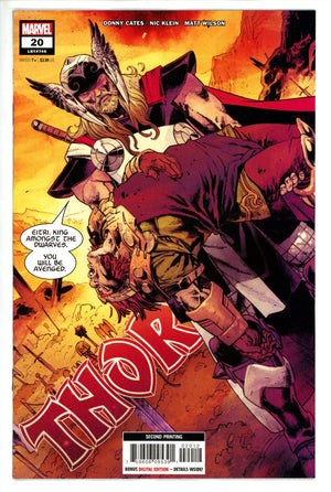 Thor Vol 6 20 2nd Print (2022)