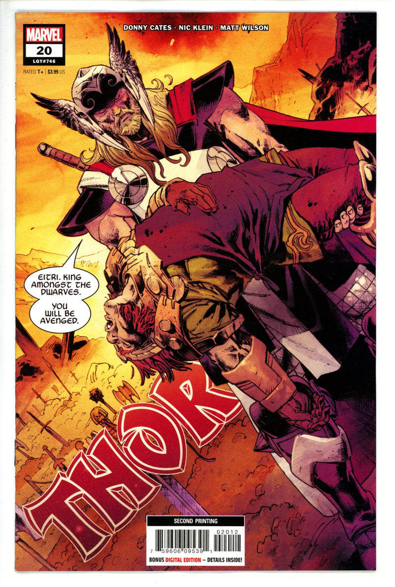 Thor Vol 6 20 2nd Print (2022)