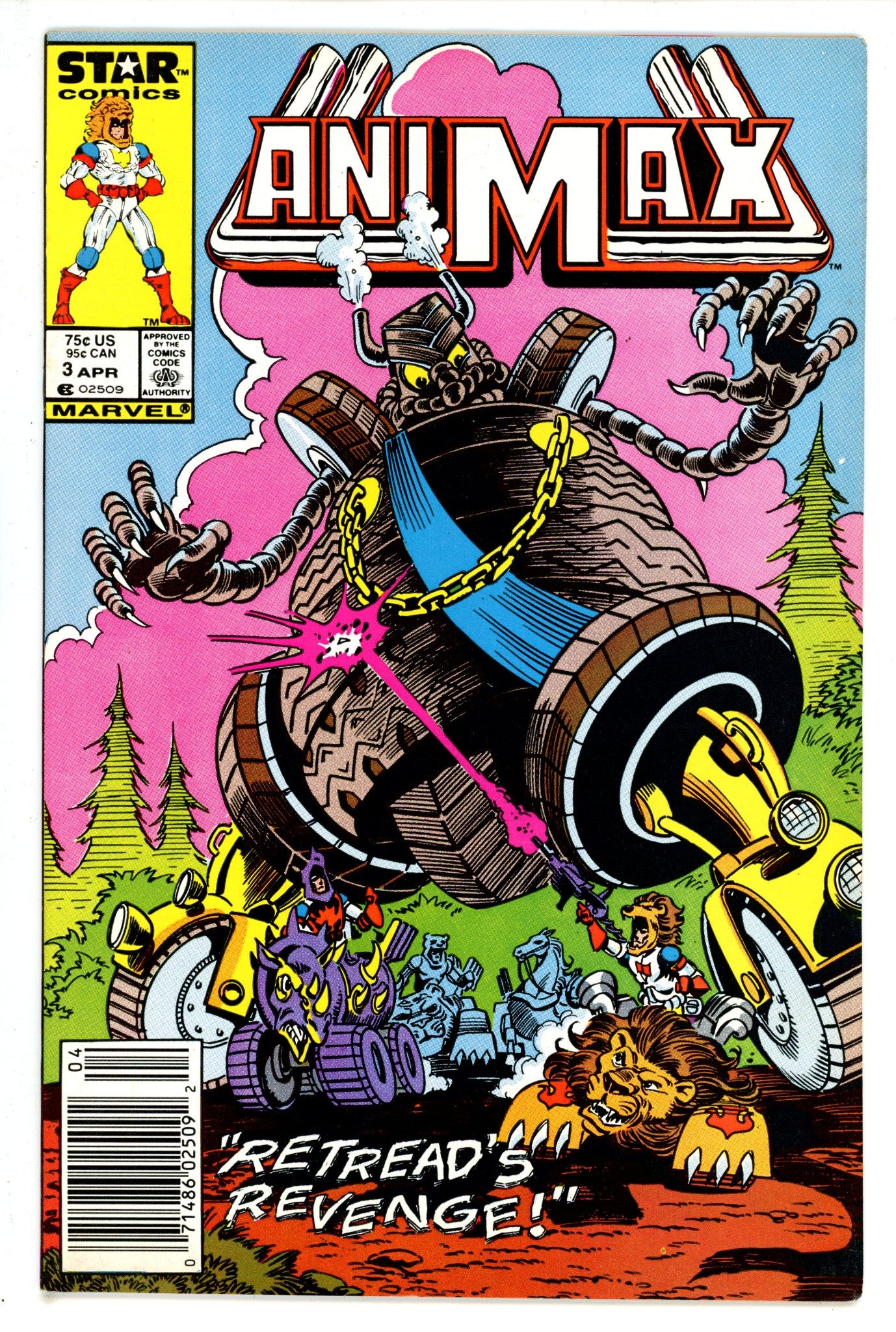 Animax 3 Newsstand VG/FN (1987)