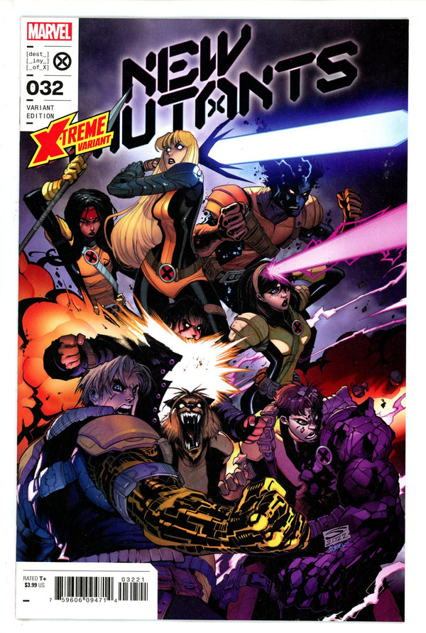 New Mutants Vol 4 32 Sandoval Variant