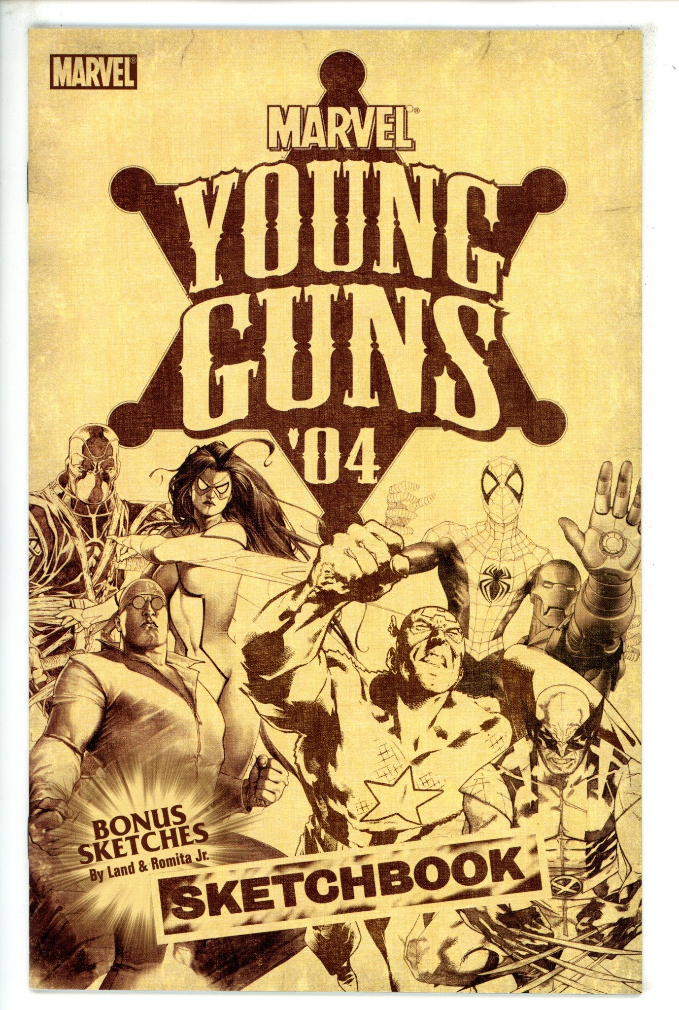 Young Guns Sketchbook [nn] NM- (2004)