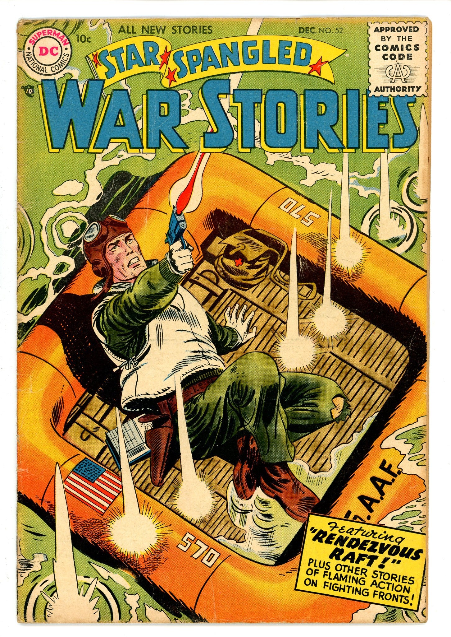 Star Spangled War Stories 52 VG/FN
