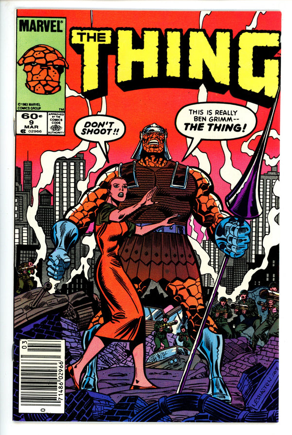 The Thing Vol 1 9 Newsstand