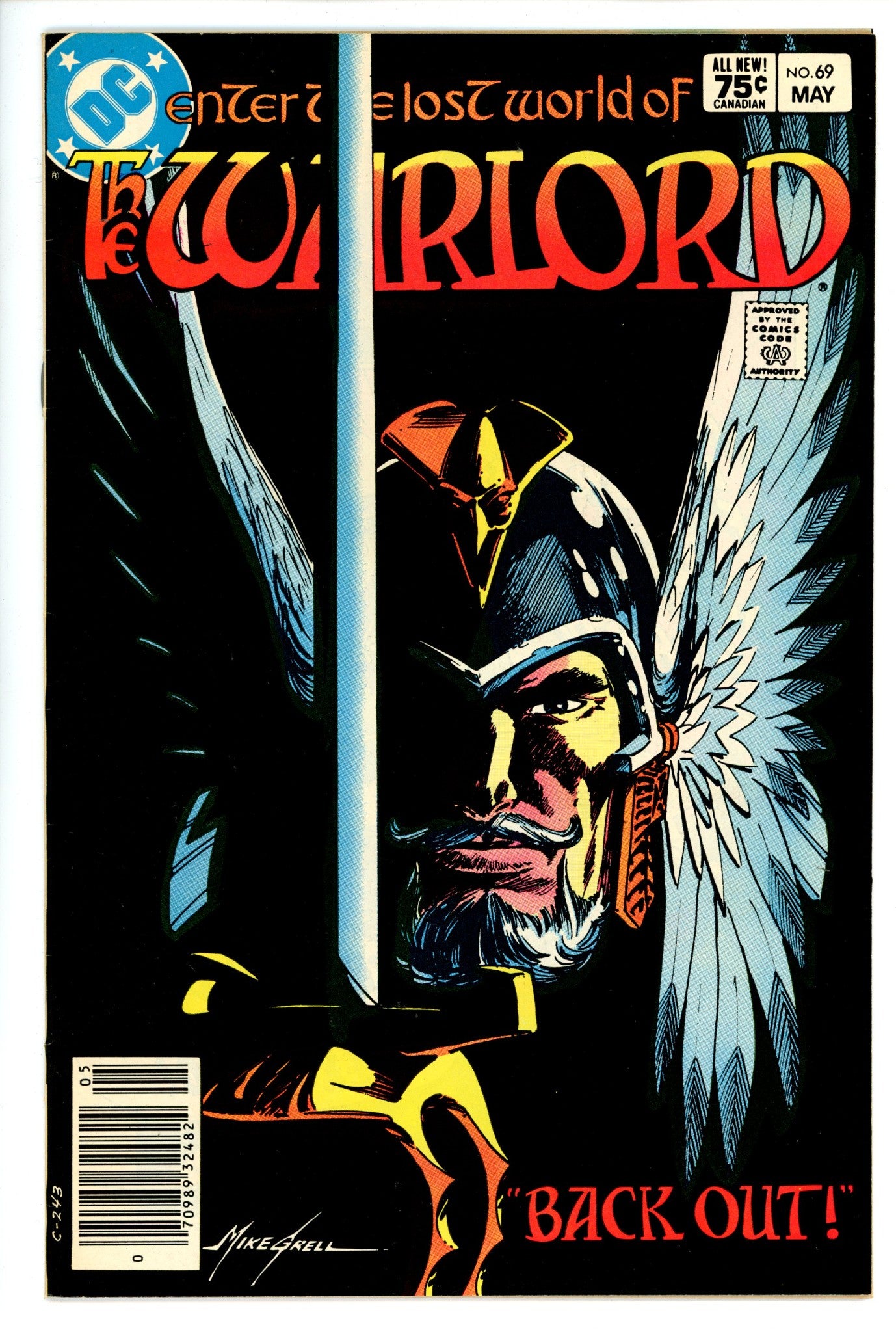 Warlord Vol 1 69 Canadian VF