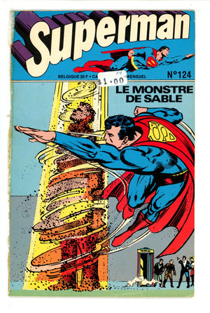 Superman 124 Belgium Removed From Glued Volume