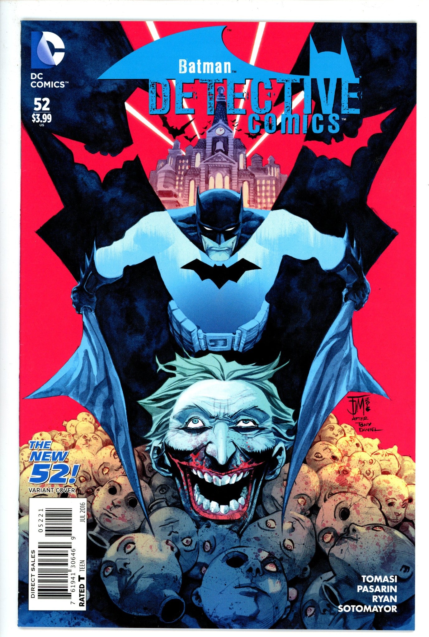 Detective Comics Vol 2 52 Manapul Variant