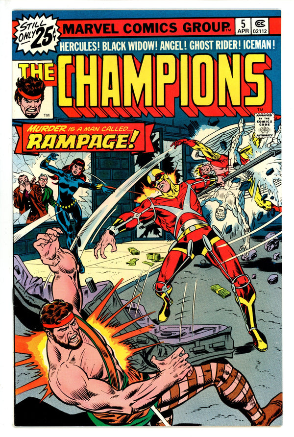 The Champions Vol 1 5 NM (1976)