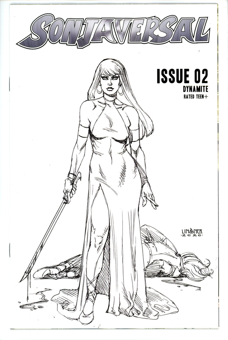 Sonjaversal 2 Linsner Variant-Dynamite-CaptCan Comics Inc