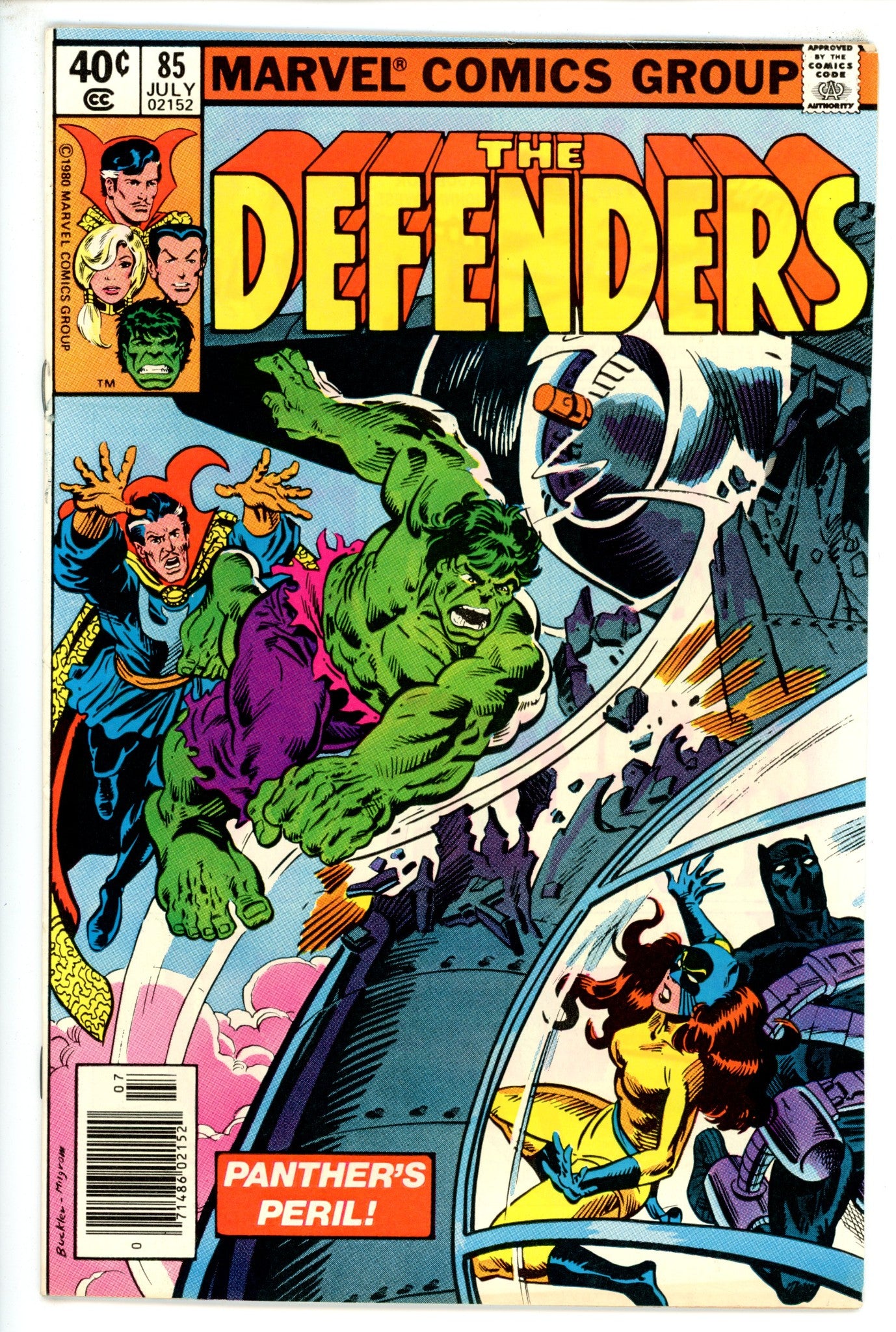 The Defenders Vol 1 85 Newsstand