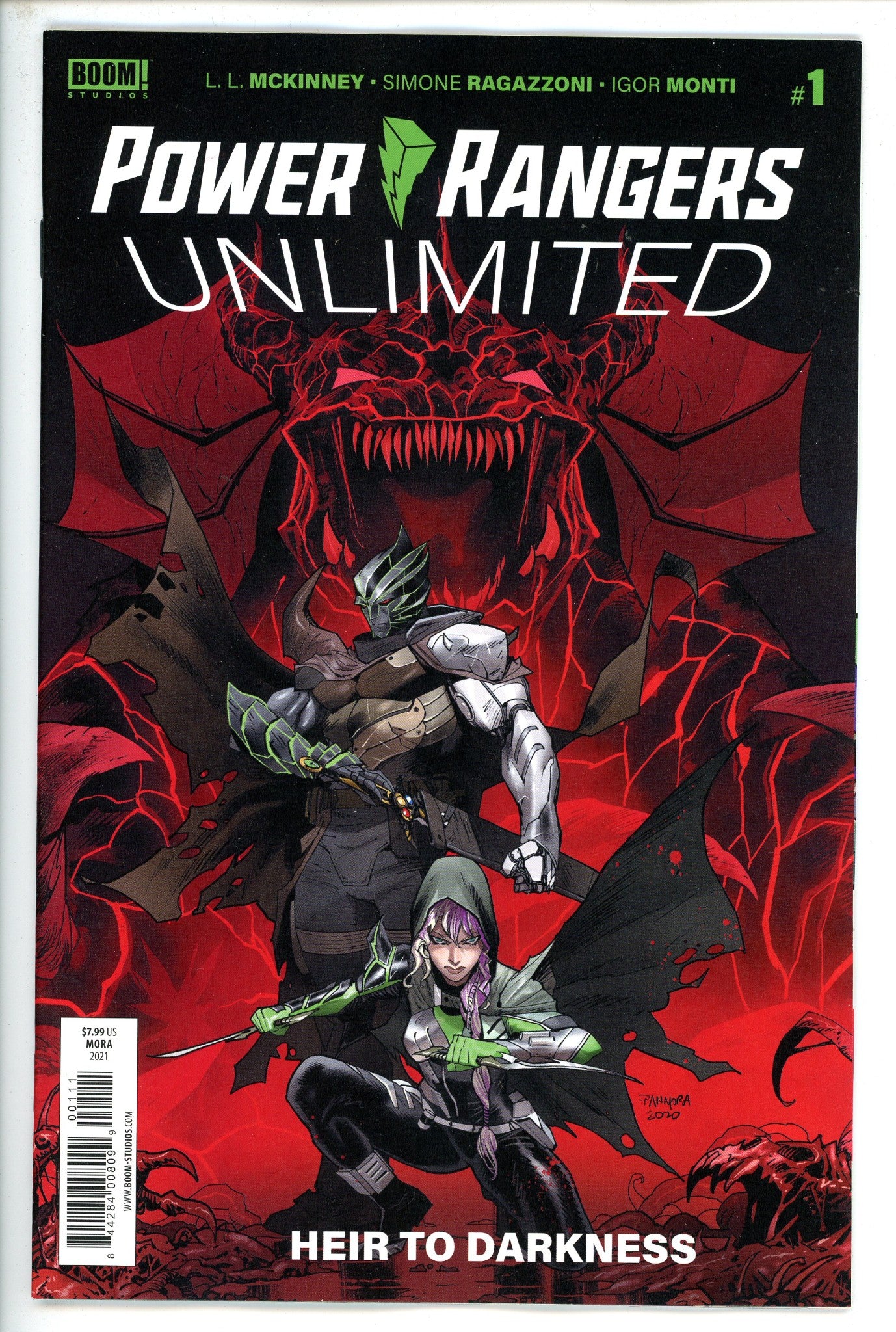 Power Rangers Unlimited Heir to Darkness 1-Boom-CaptCan Comics Inc