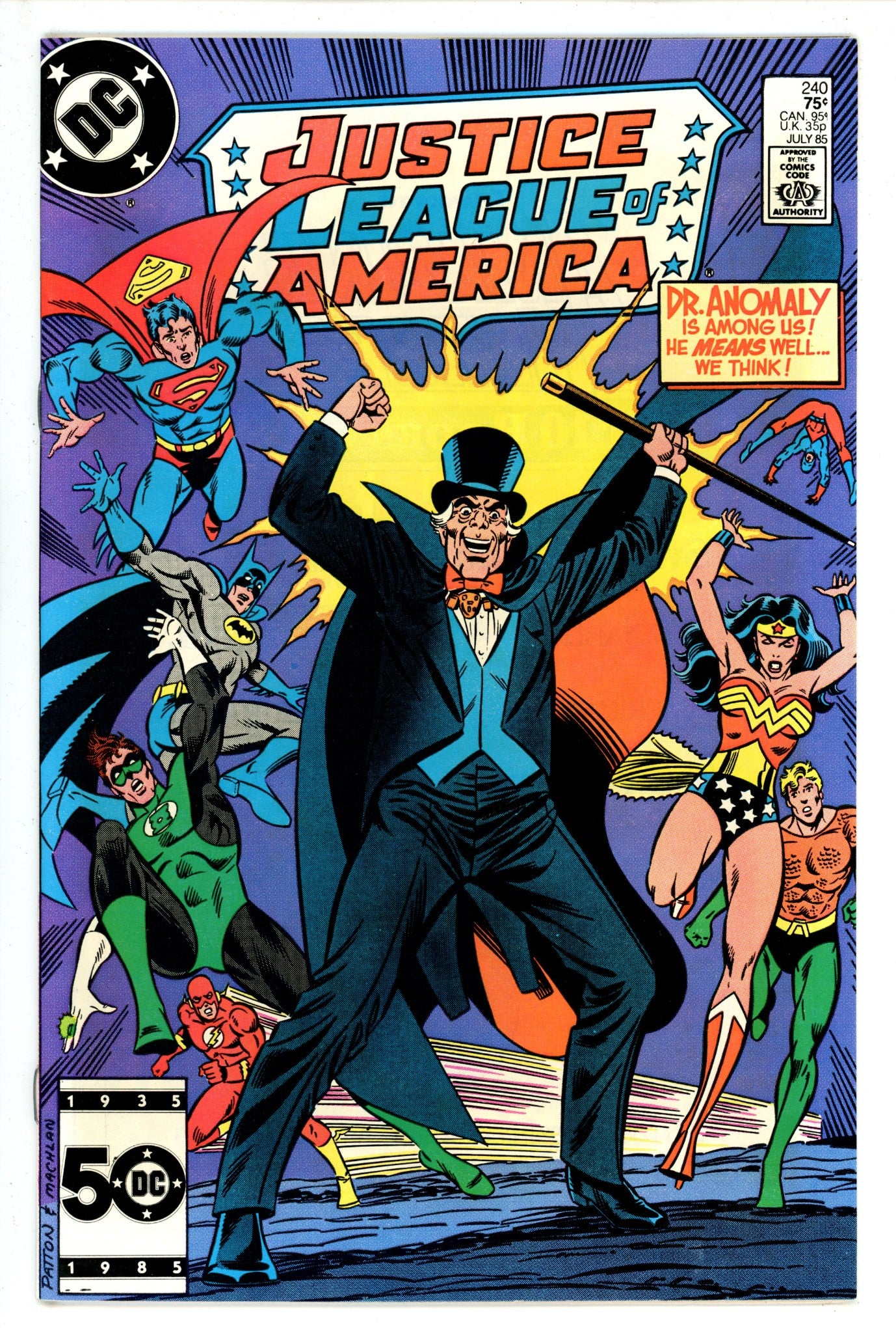 Justice League of America Vol 1 240 (1985)
