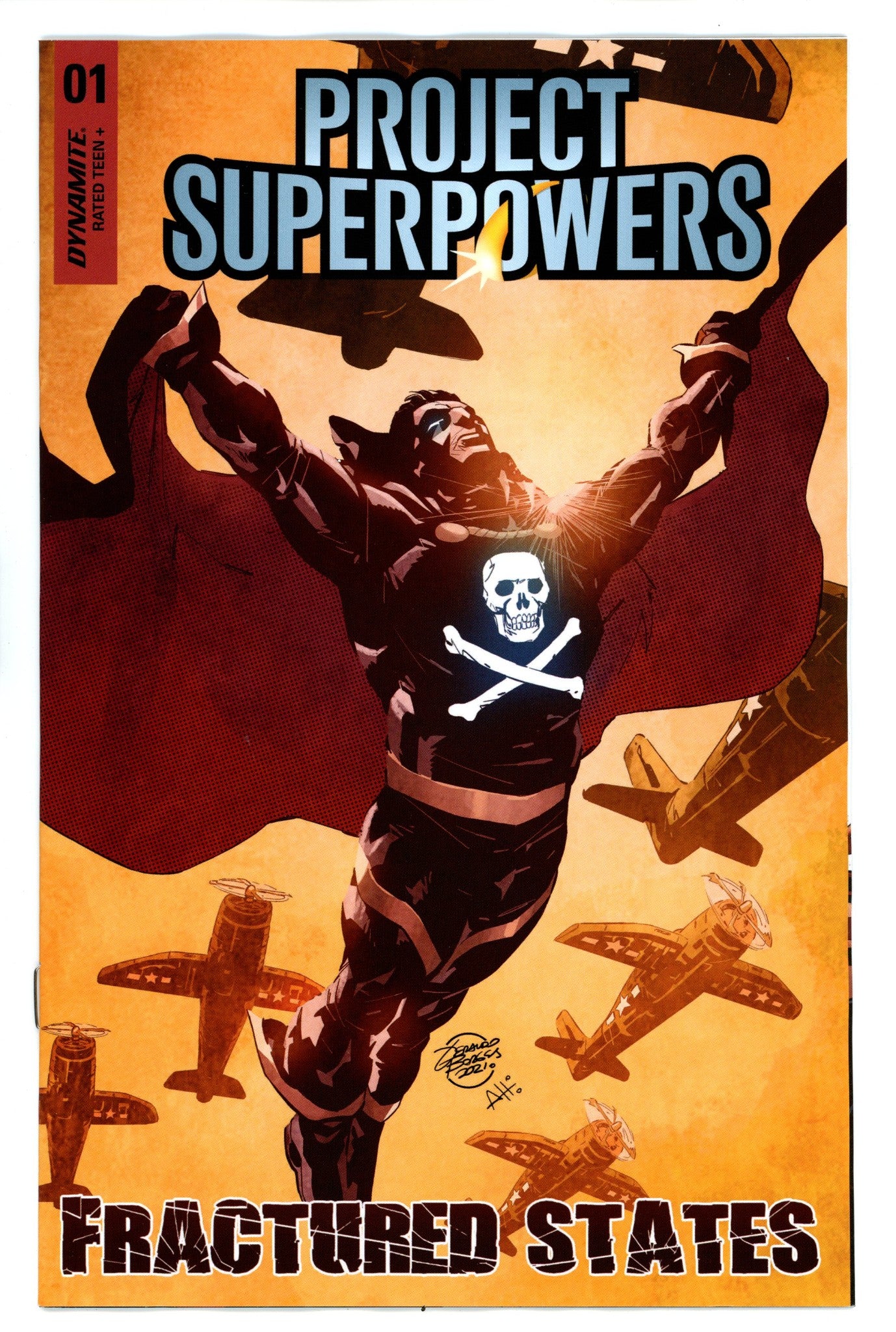 Project Superpowers Fractured States 1 Borges Variant (2022)