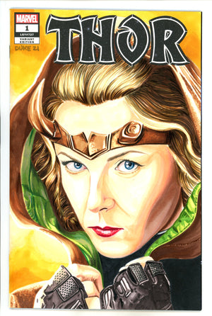 Thor Vol 6 1 (727) Blank Variant With David Duke Sketch