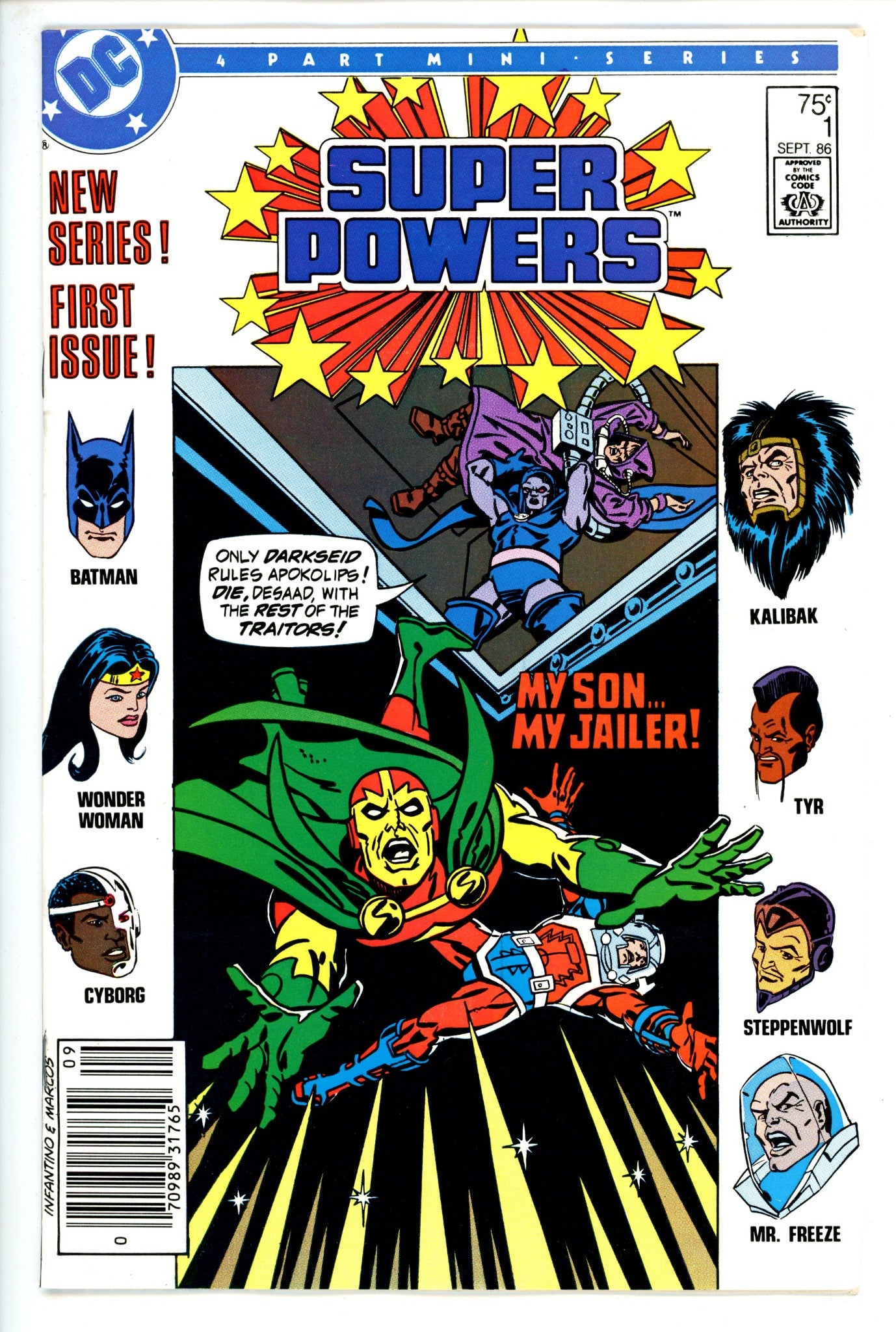 Super Powers Vol 3 1 Newsstand