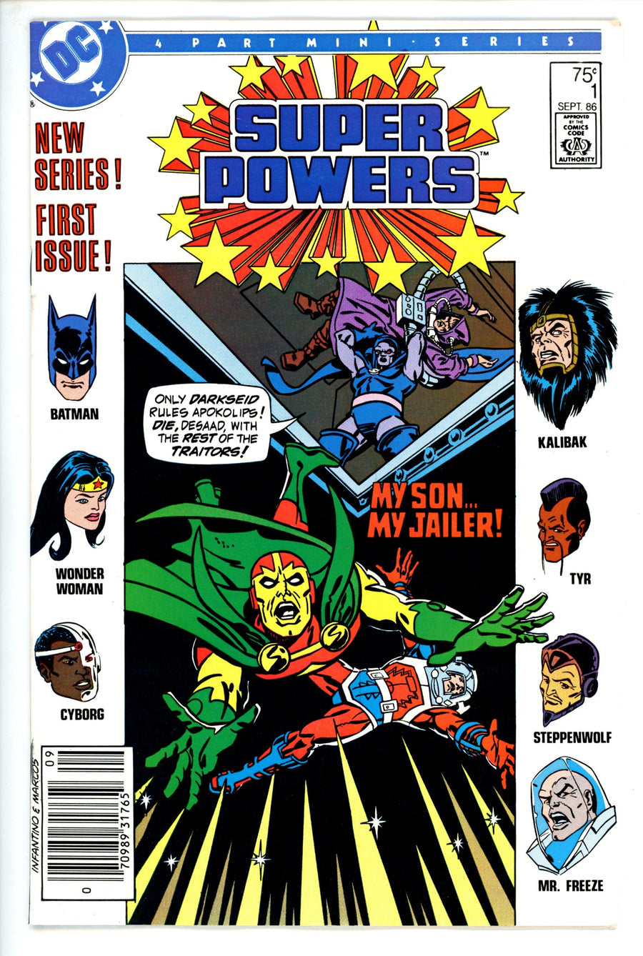 Super Powers Vol 3 1 Newsstand