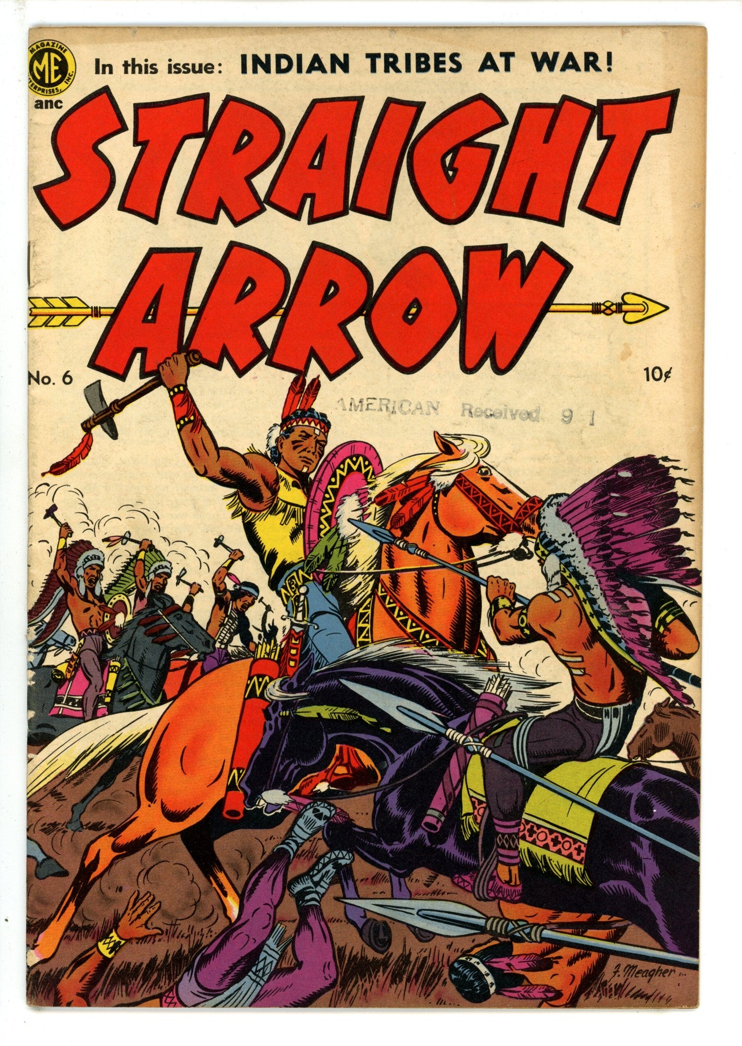 Straight Arrow 6 VG/FN (1950)