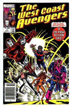 West Coast Avengers Vol 2 1 Newsstand