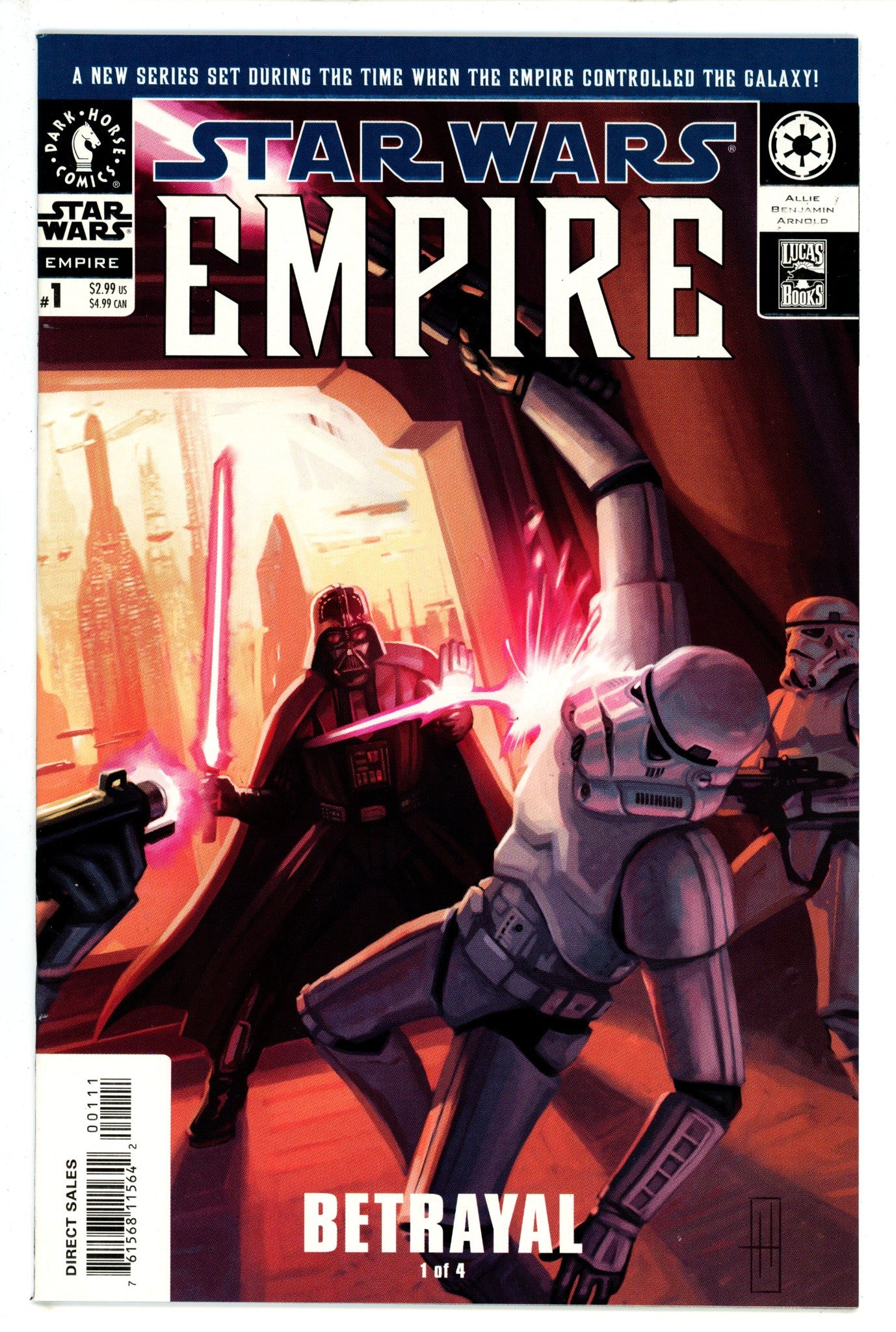 Star Wars: Empire 1 NM (2002)