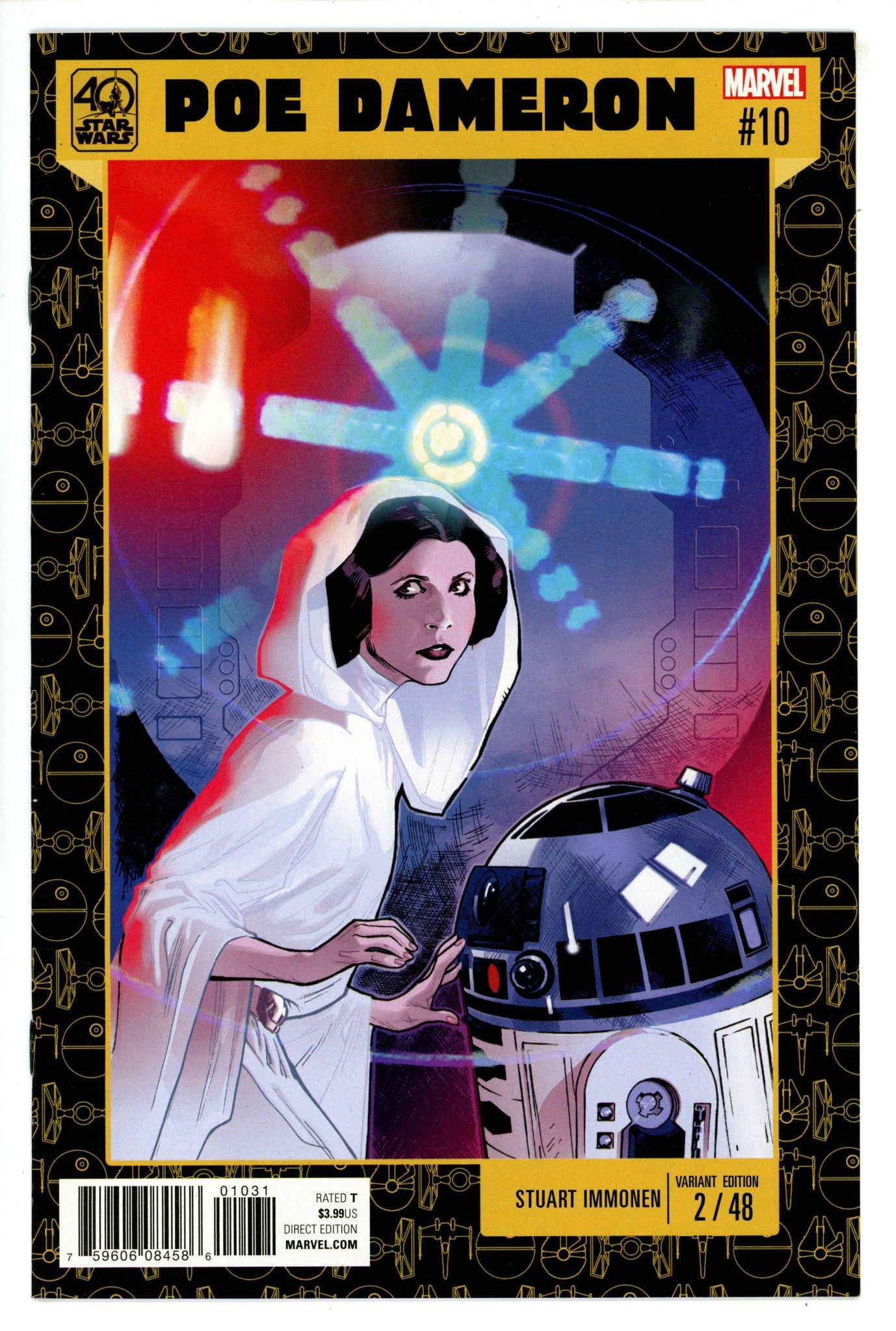 Poe Dameron 10 Immonen Variant NM-